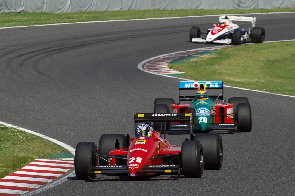 ビンゴスポーツのFerrari F187、F1日本グランプリでデモラン ビンゴスポーツのFerrari F187、F1日本グランプリでデモラン