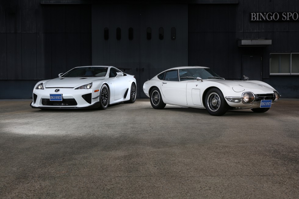 世界を驚かせた日本が誇る新旧トヨタの名車。2000GT & LEXUS LFA